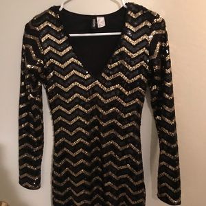 Divided Sparkly dress